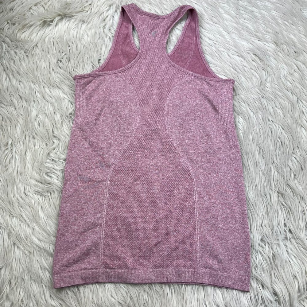 Zyia Active Women's Pink Seamless Racerback Athletic Tank - Picture 4 of 5